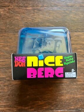 Nice Berg Squishy Toy - Blue